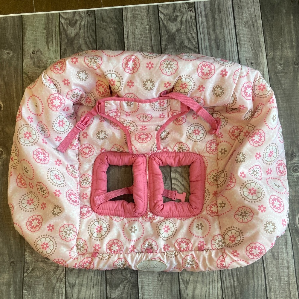 Comfort and Harmony Cozy Cart Cover Pink Floral